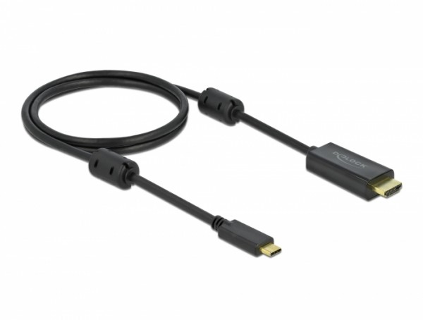 Delock Aktives USB Type-C zu HDMI Kabel (DP Alt Mode) 4K 60 Hz